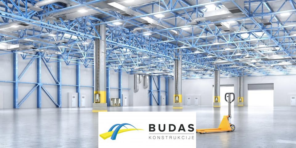 BUDAS Konstrukcije - montaža metalnih konstrukcija