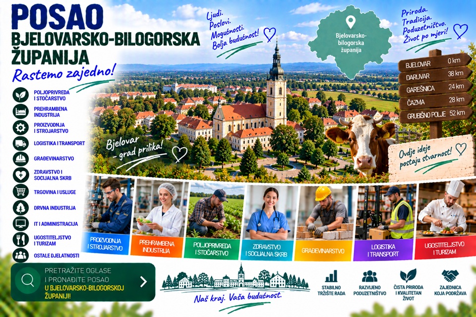 posao bjelovarsko bilogorska zupanija