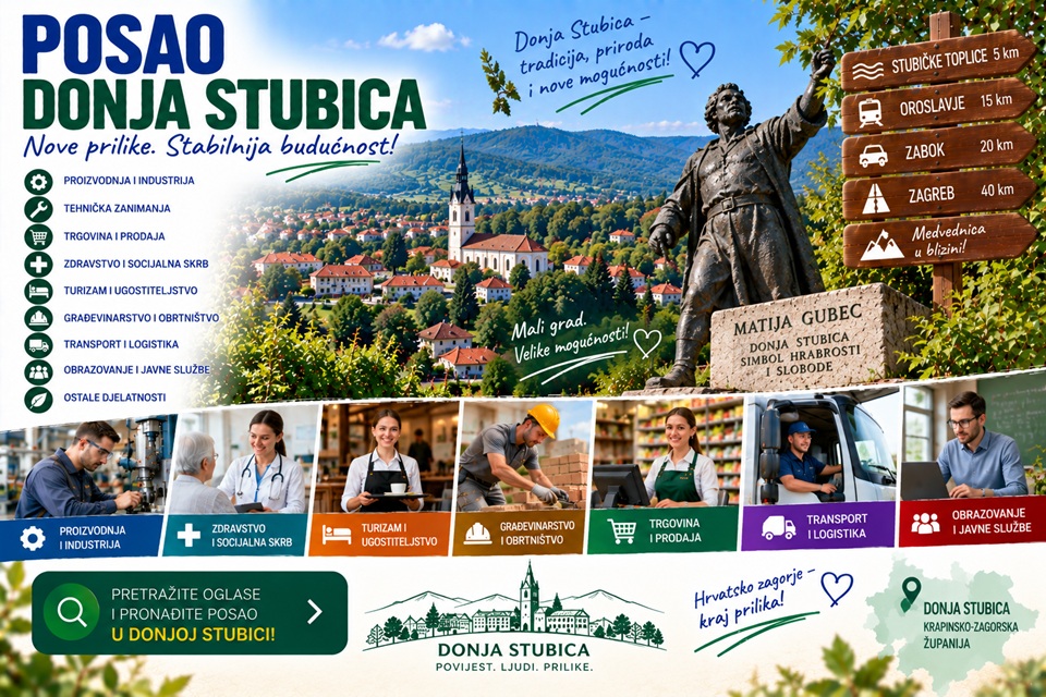 posao donja stubica