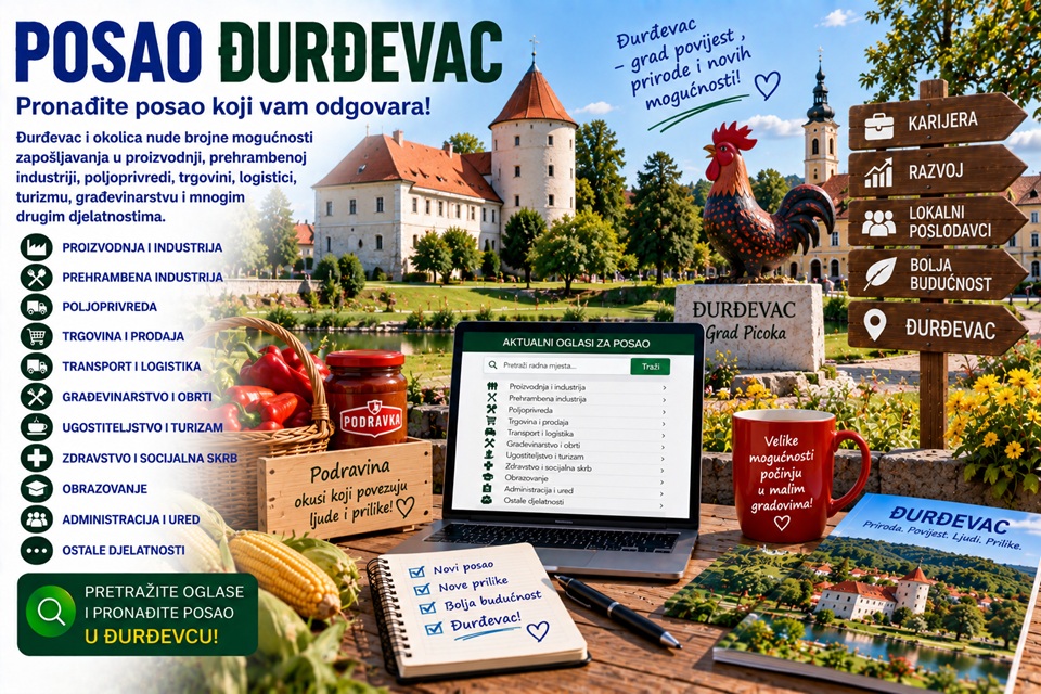 posao durdevac