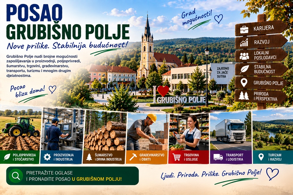 posao grubisno polje