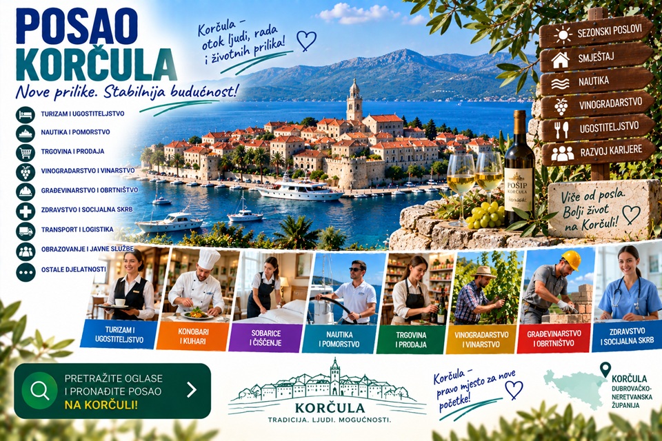 posao korcula
