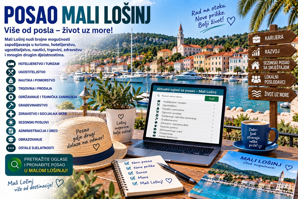 posao mali losinj