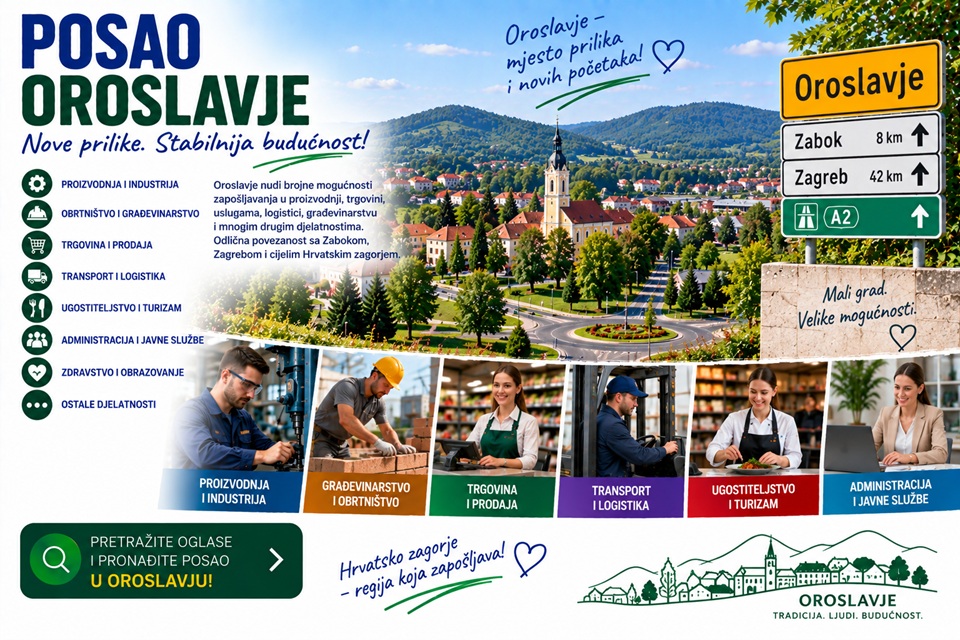 posao oroslavje