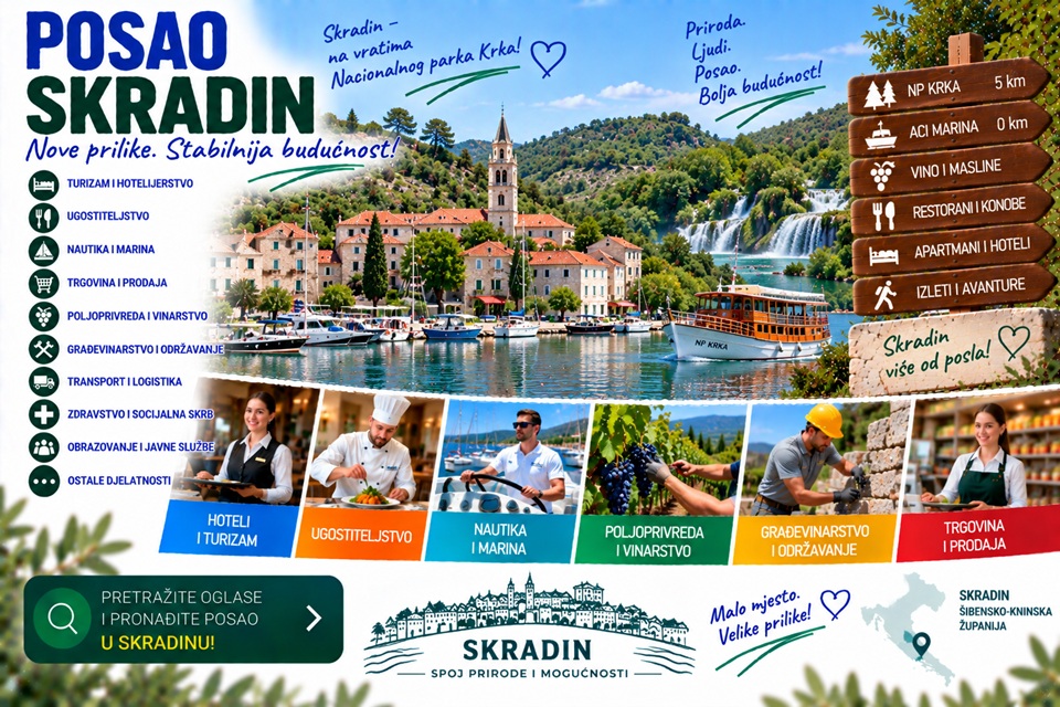 posao skradin