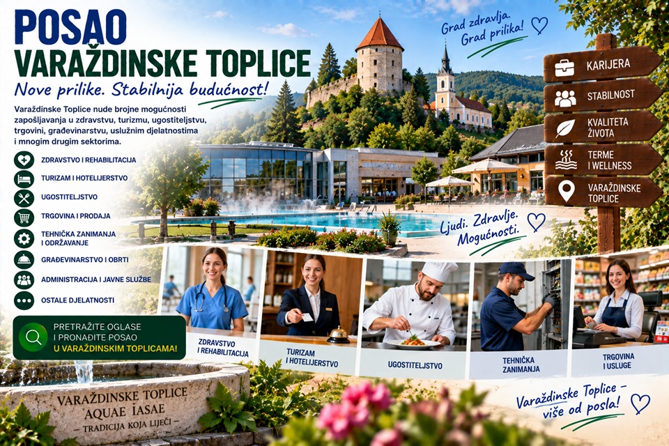 posao varazdinske toplice