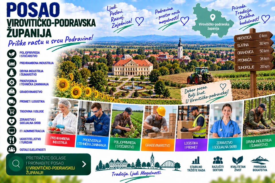 posao viroviticko podravska zupanija