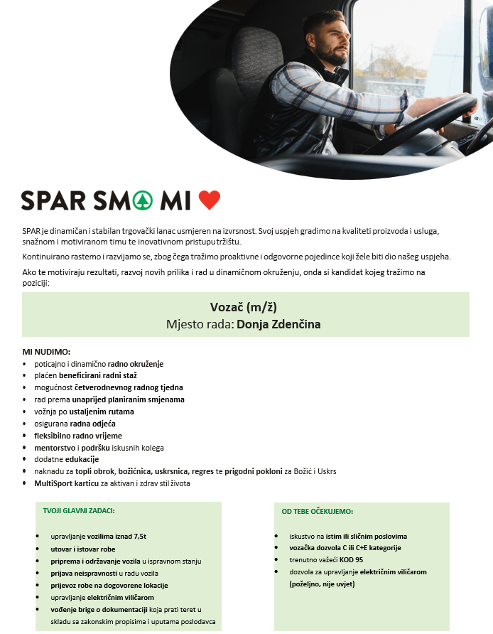spar vozac