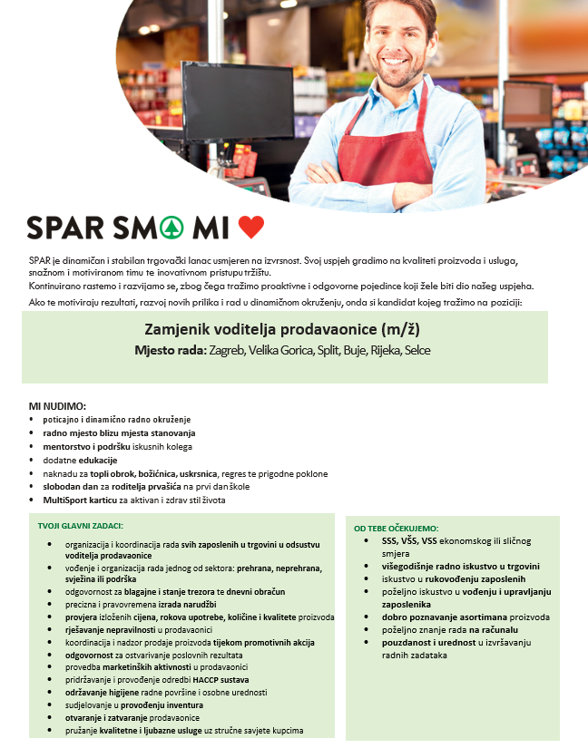 spar zamjenik