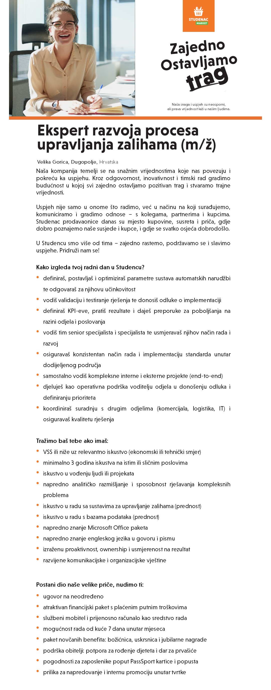 studenac oglas